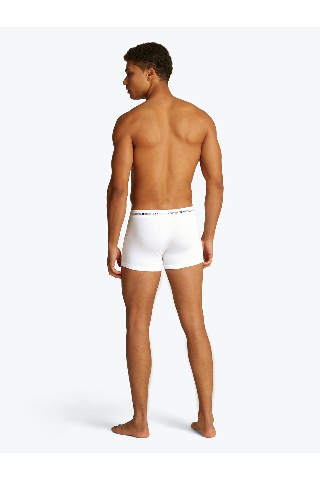 Tommy Hilfiger Tommy Hilfiger Men's Signature 3 Pack Trunks - White - 4