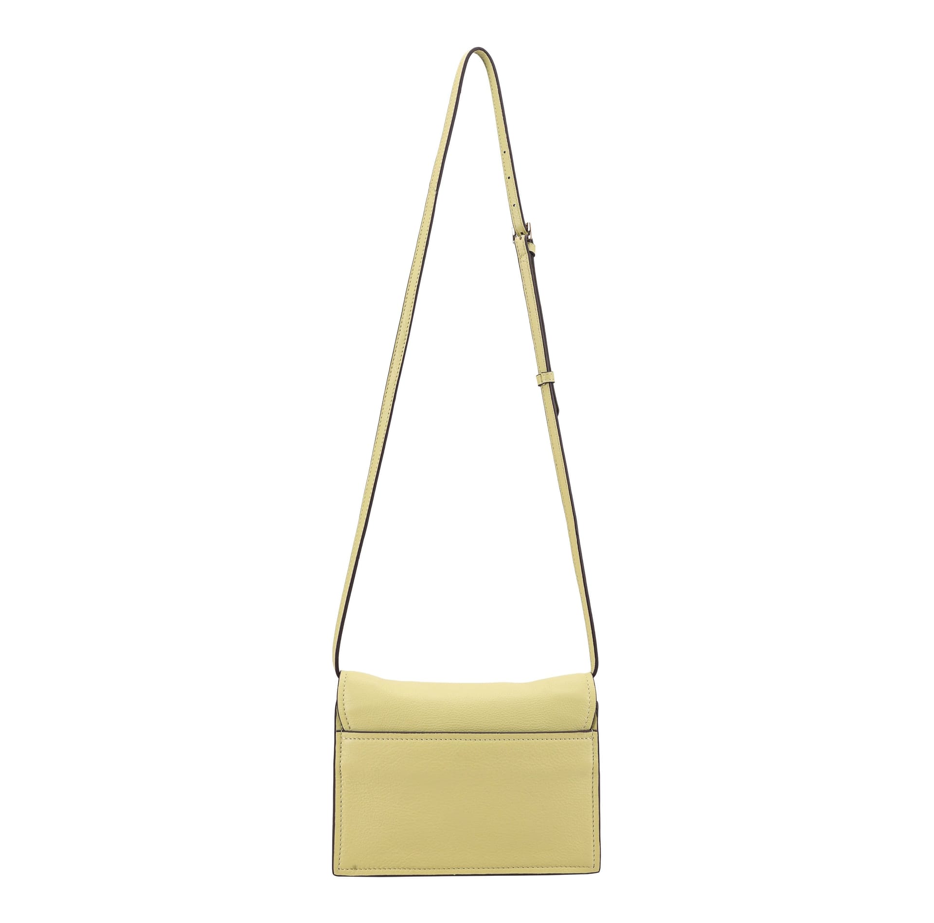 Paul Costelloe Paul Costelloe Women's Tosca Leather Clutch in Yellow - 4