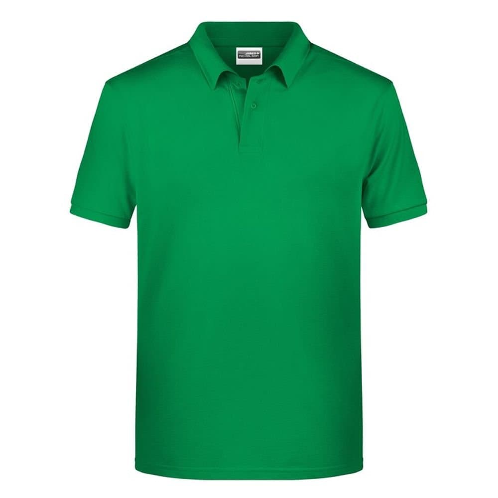 James and Nicholson James and Nicholson Men's Basic Polo Shirt in Bottle Green