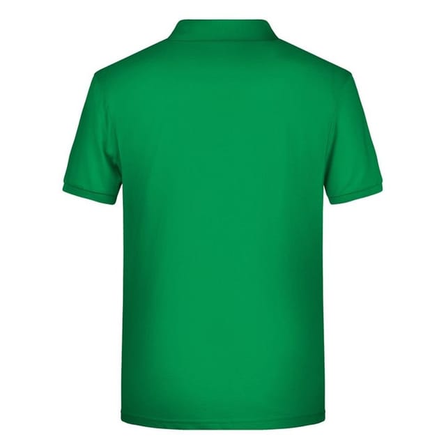 James and Nicholson James and Nicholson Men's Basic Polo Shirt in Bottle Green - 2