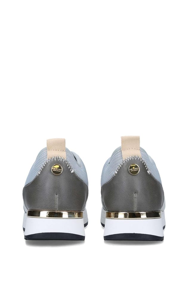 Miss KG Miss KG Women's 'Kameron' Fabric Trainers in Silver - 3