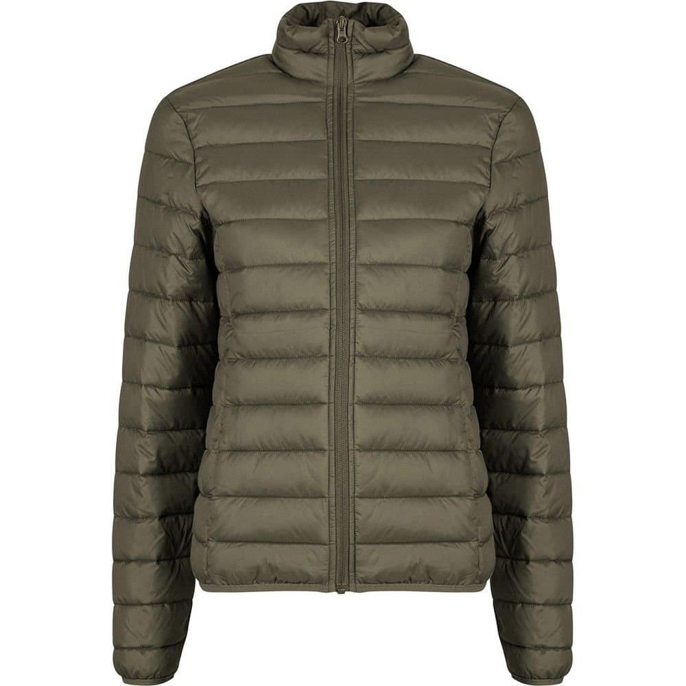 New Morning Studios New Morning Studios Women's Lightweight Puffer Jacket in Olive