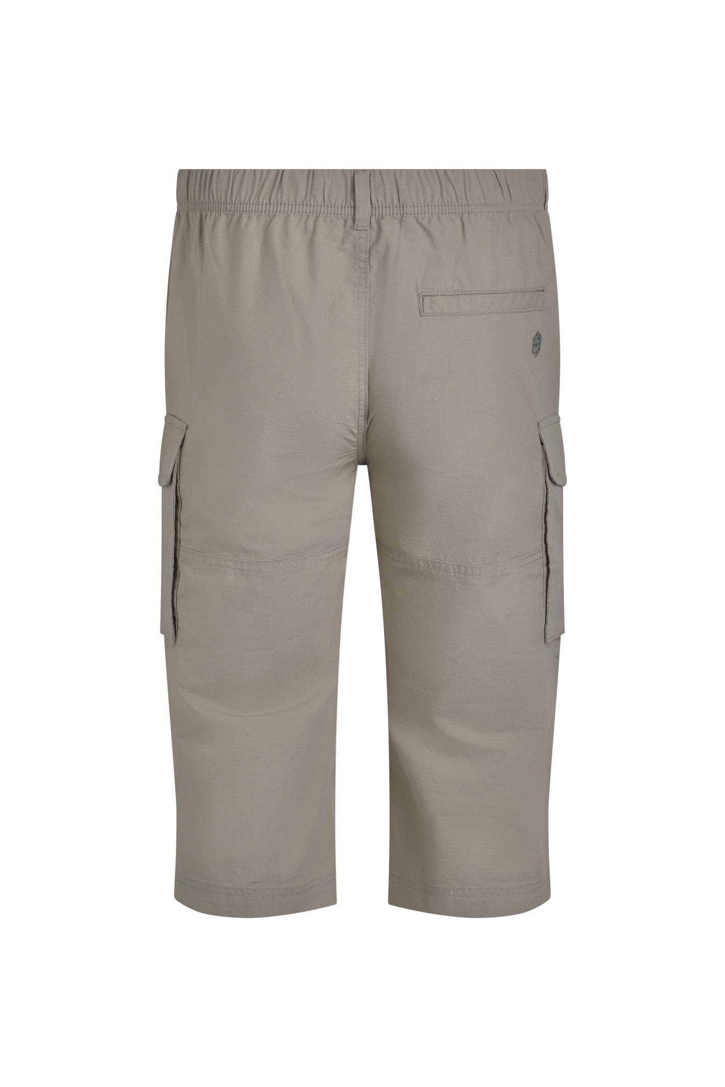 Weird Fish Weird Fish Men's Summersville 3/4 Length Ripstop Cargo Shorts in Beige