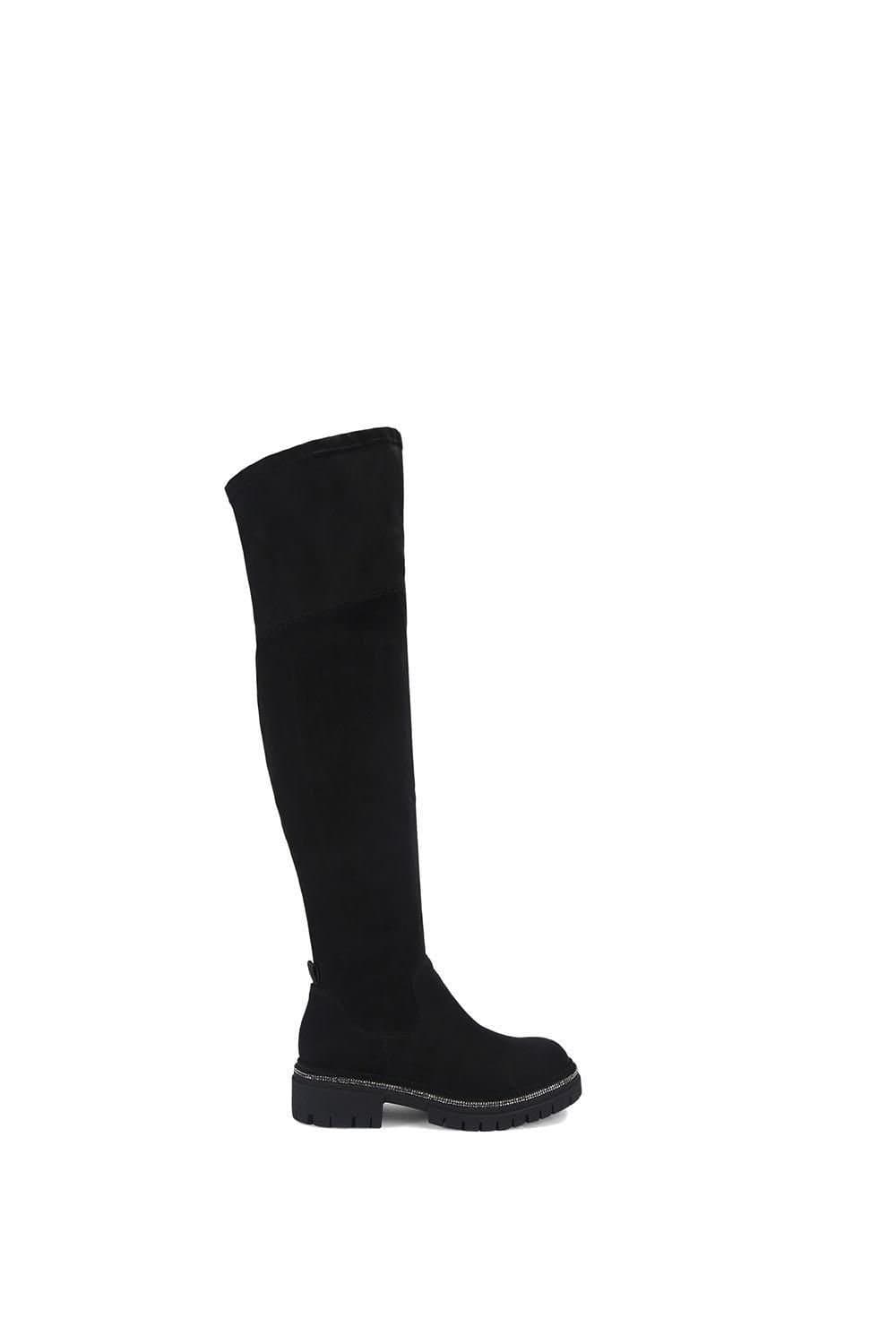 KG Kurt Geiger KG Kurt Geiger Women's 'Tiff Otk' Suedette Boots in Black