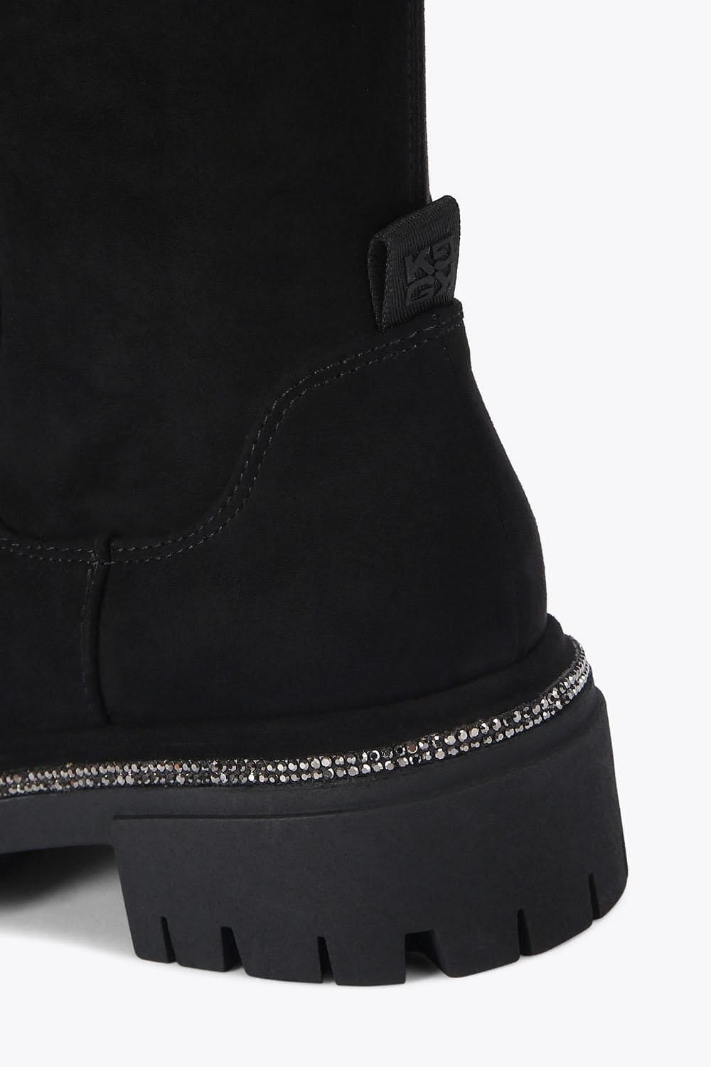 KG Kurt Geiger KG Kurt Geiger Women's 'Tiff Otk' Suedette Boots in Black - 4