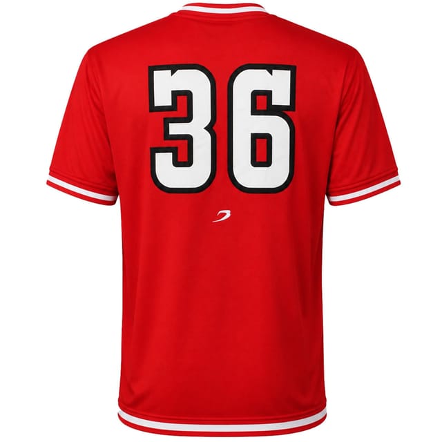 BoxRaw BoxRaw Men's 36 by Teddy Atlas Red T-Shirt - 2