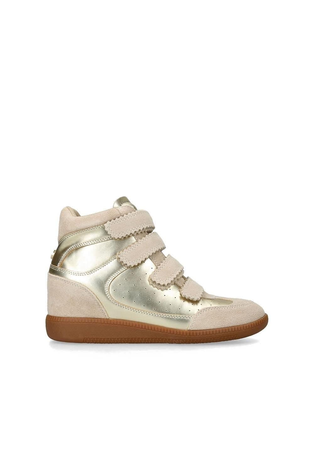 Steve Madden STEVE MADDEN Women's 'Mustang Gold' Trainers in Gold