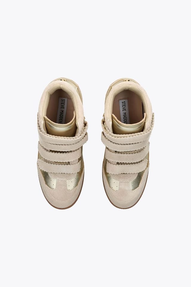 Steve Madden STEVE MADDEN Women's 'Mustang Gold' Trainers in Gold - 3