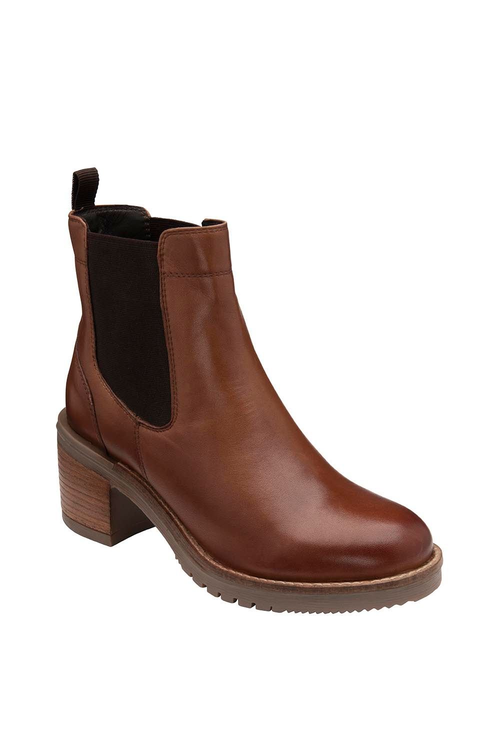 Ravel Ravel Women's 'Bray' Leather Ankle Boots in Tan - 1