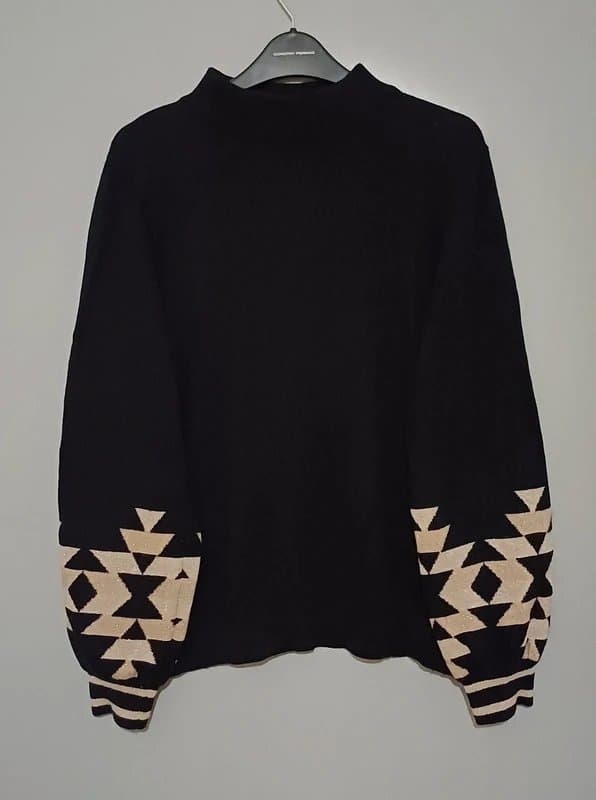 Mint Velvet Mint Velvet Black Cashmere Blend Jumper - size L (14/16)