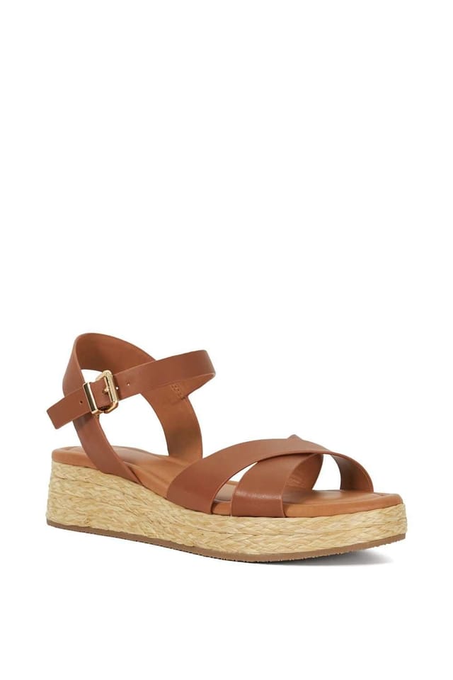 Dune London Dune London Women's 'Littleton' Leather Sandals in Brown - 2