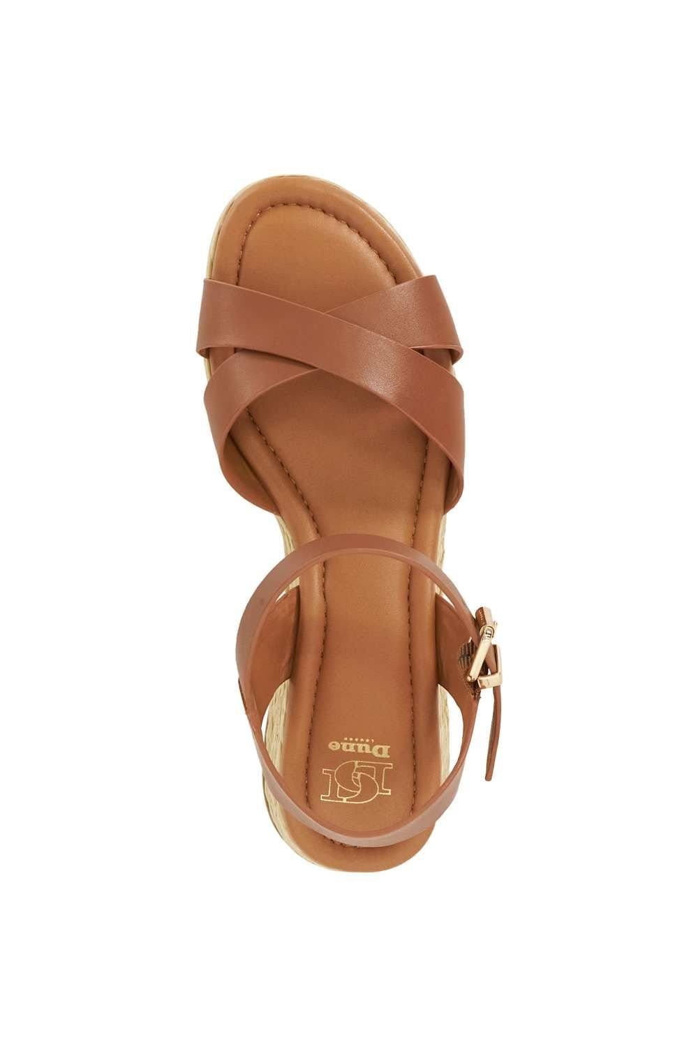 Dune London Dune London Women's 'Littleton' Leather Sandals in Brown - 4