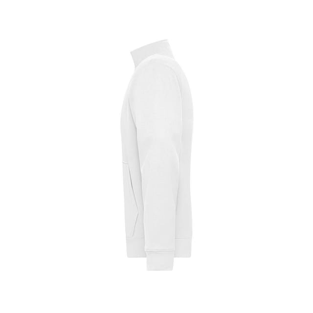 James and Nicholson James and Nicholson Men's Solid Doubleface Work Jacket in White - 3