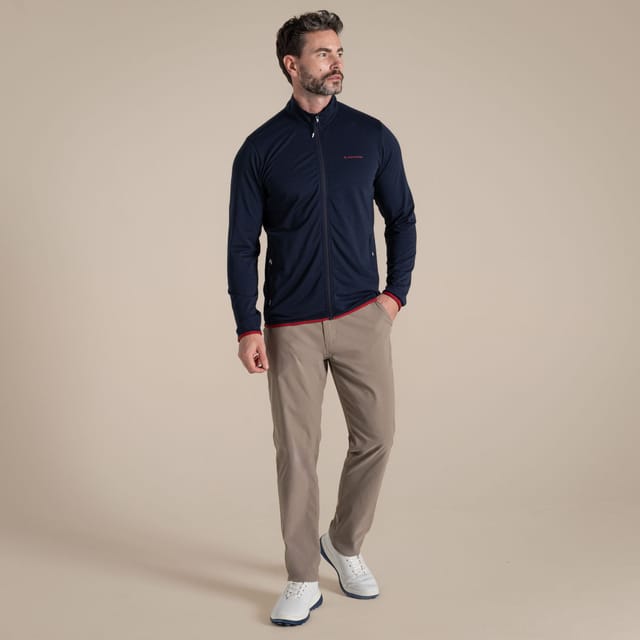 Craghoppers Craghoppers Men's NosiLife Copthorne Stretch Insect-Repellent Full-Zip Jacket in Navy - 3