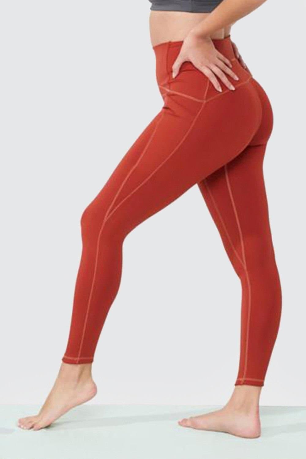Manduka Manduka Presence Women's Leggings in Orange