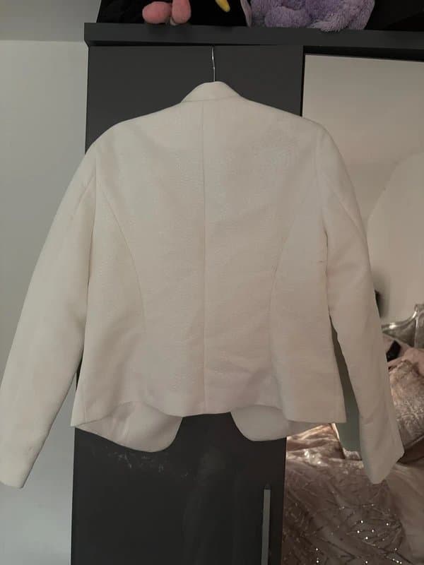 New Look White blazer