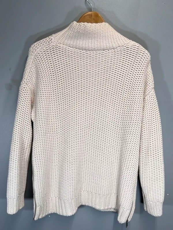 Mint Velvet Mint Velvet Jumper Women's Medium UK 12-14 Oversized Sweater Cotton Blend Cozy