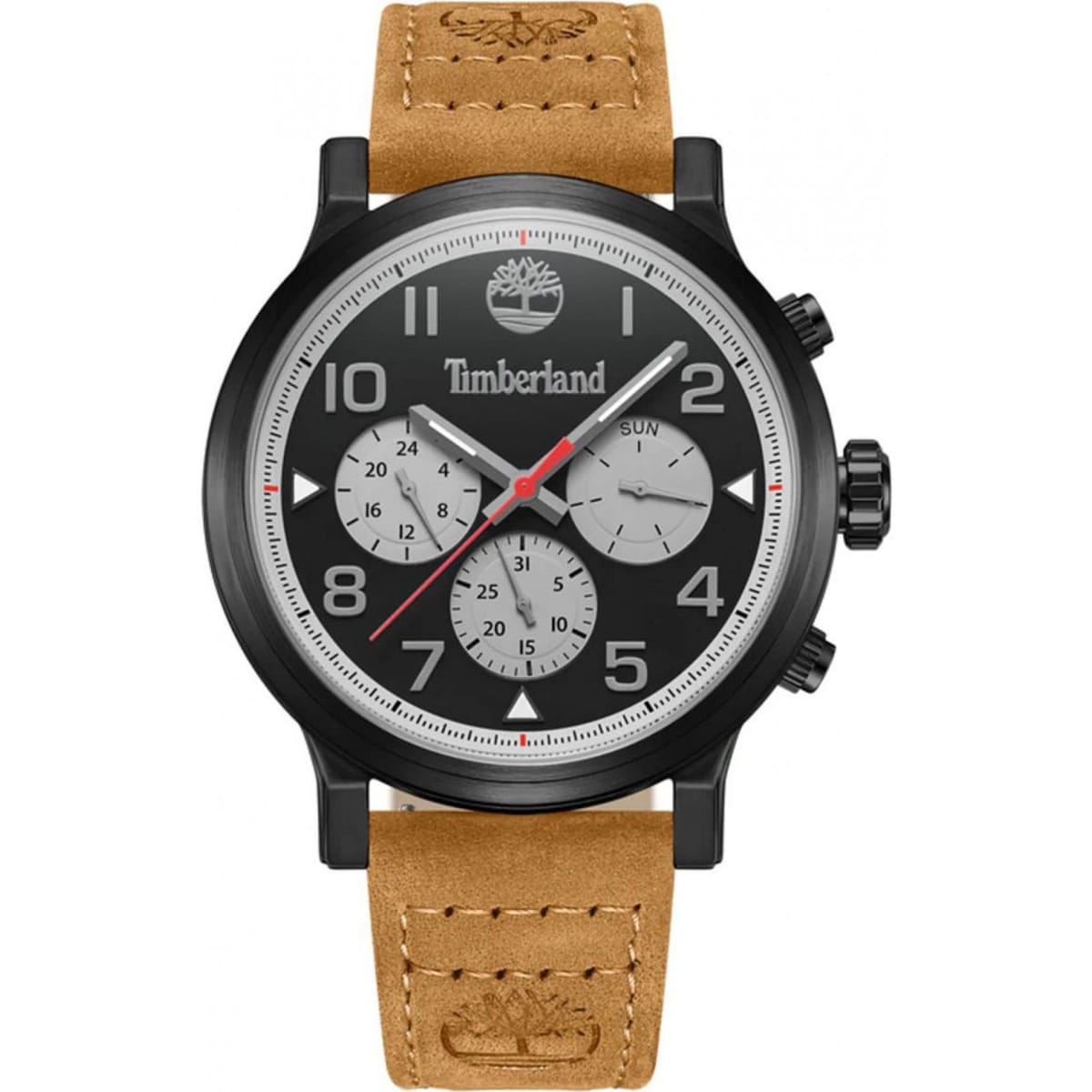 Timberland Timberland Men's TDWGF0028902 46mm Quartz Watch in Brown - 1