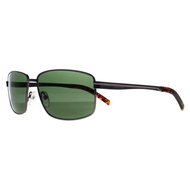 Calvin Klein CALVIN KLEIN Men's Rectangle Ruthenium Green CK22122S in Grey - 2