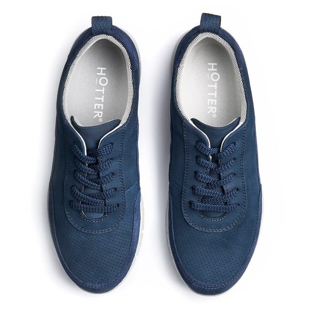 Hotter Hotter Women's Wide Fit 'Gravity II' Active Shoes in Navy - 3