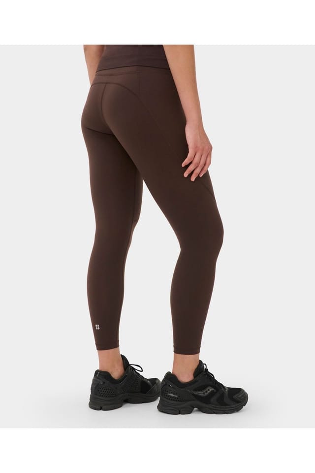 Sweaty Betty Sweaty Betty Women's Power 7/8 Workout Leggings Espresso Brown - 2