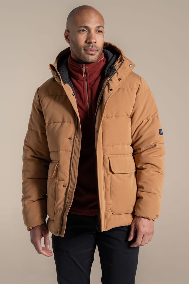 Craghoppers Craghoppers Men's Howgill Insulated Hooded Jacket in Dark Grey - 2