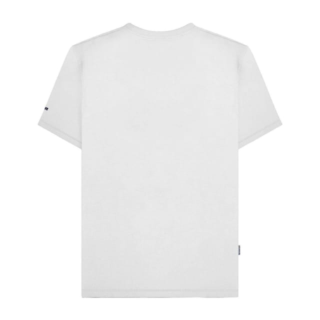 Lambretta Lambretta Men's Cotton Badge T-Shirt in White - 2