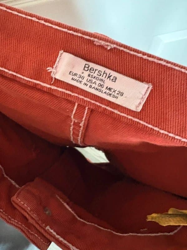 Bershka Bershka orange mini skirt