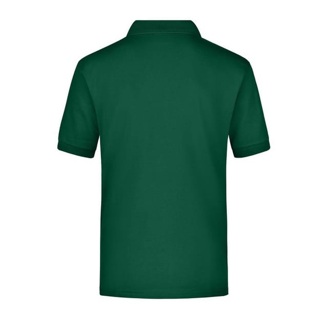 James and Nicholson James and Nicholson Men's Pique Pocket Polo Shirt in Dark Green - 2