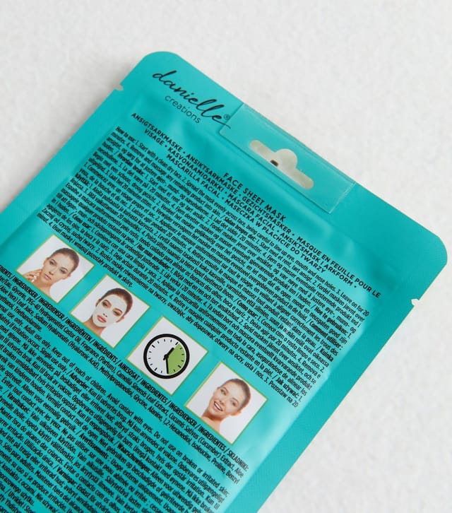 Danielle Creations Cooling Face Sheet Mask Danielle New Look - 2