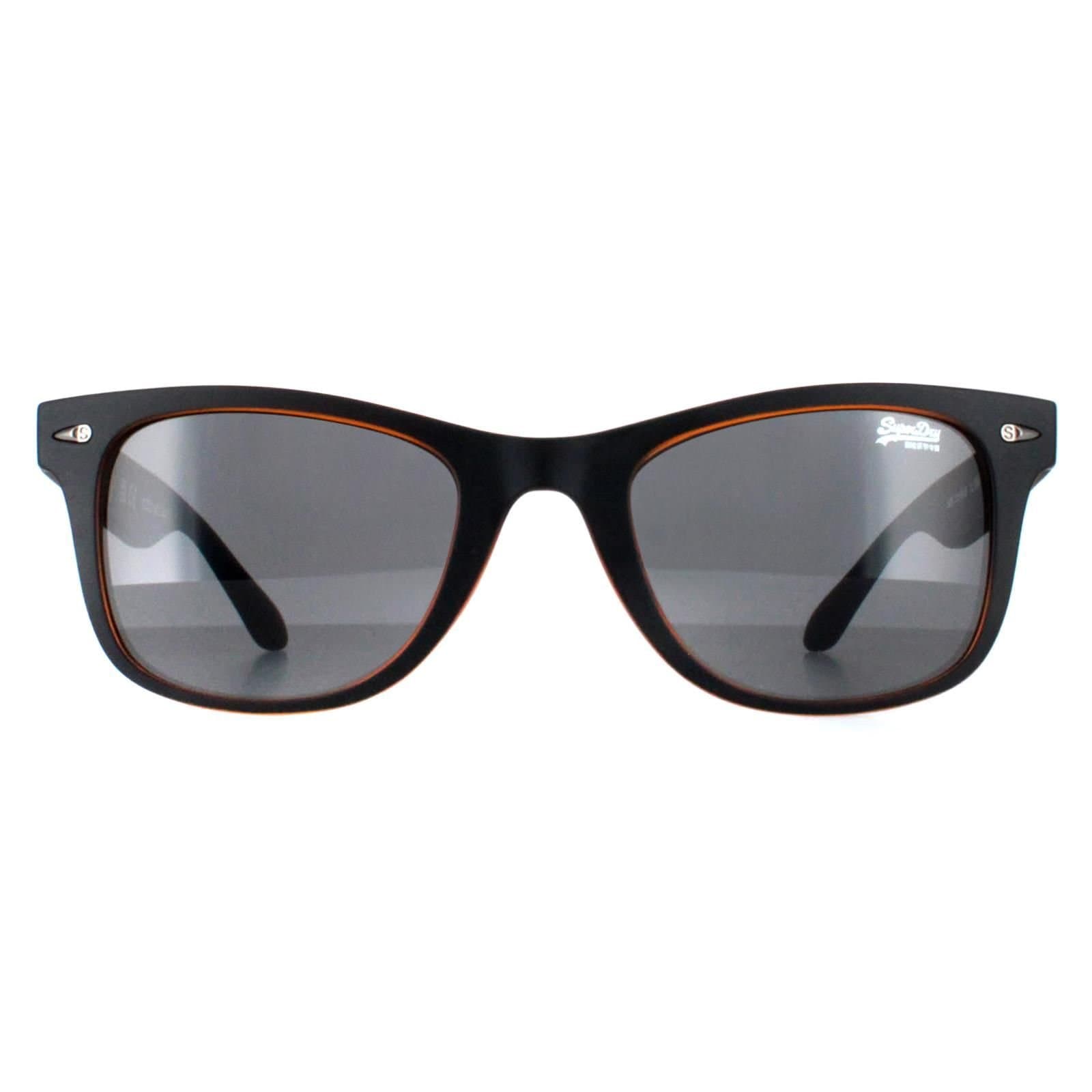 Superdry Superdry Men's Square Matte Black Orange Grey Rookie