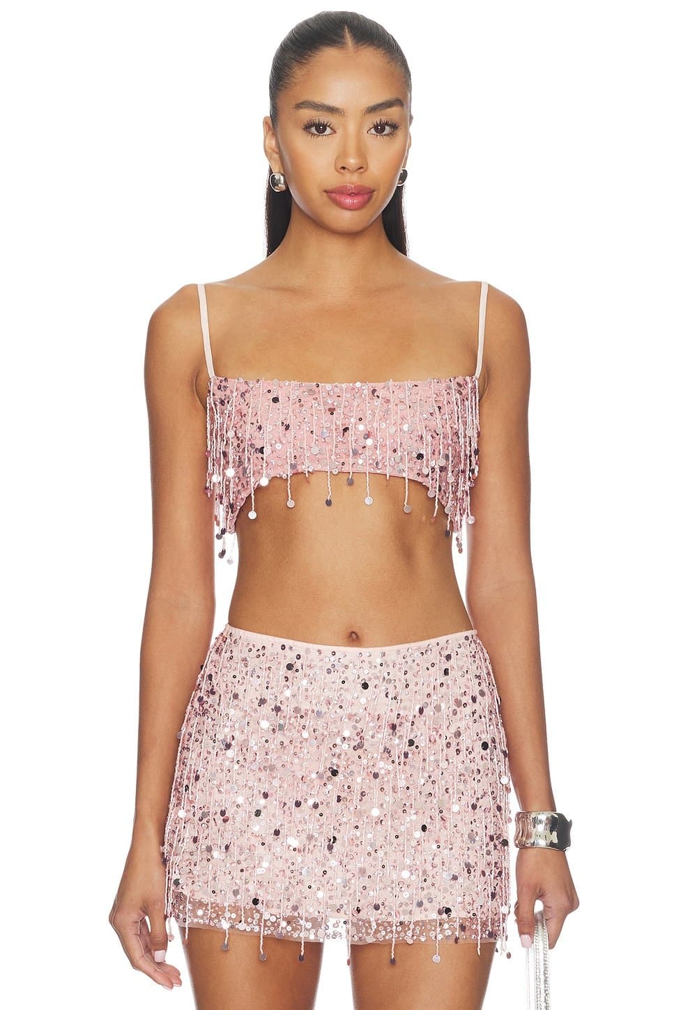 revolve Yasmin Hand Beaded Bralette