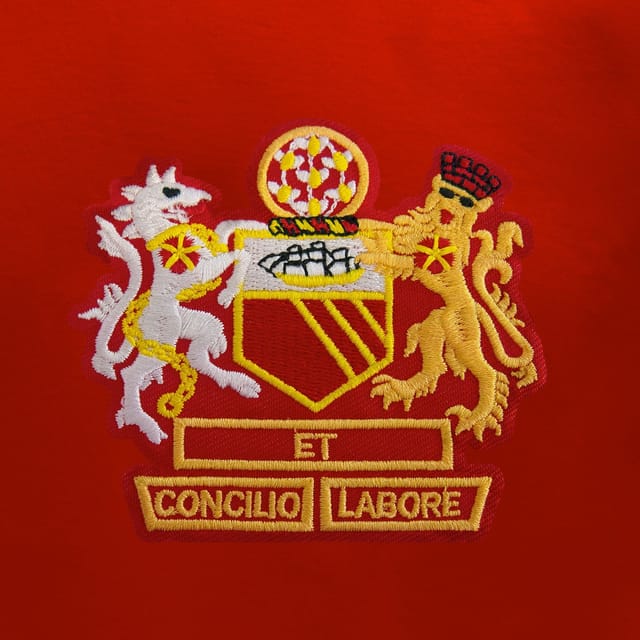 fan originals fan originals Men's Adults Manchester Crest Retro T-Shirt in Red - 2