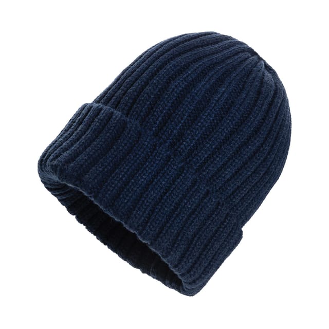 XD Design XD Design Men's Kennedi Ribbed Polylana Aware Beanie in Navy - 2
