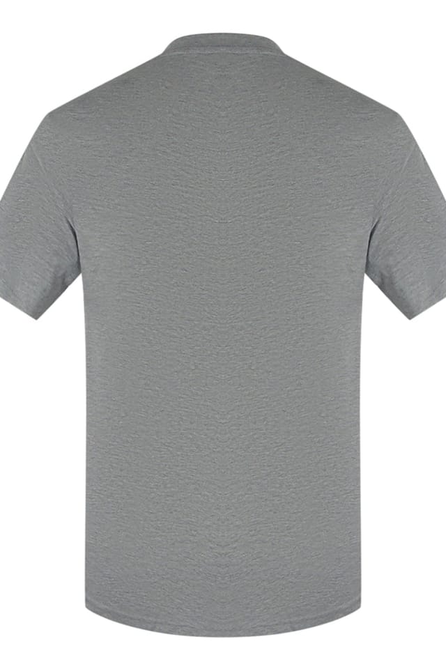 Love Moschino Love Moschino Men's Short Sleeve Round Relaxed Fit T-shirt in Grey - 3
