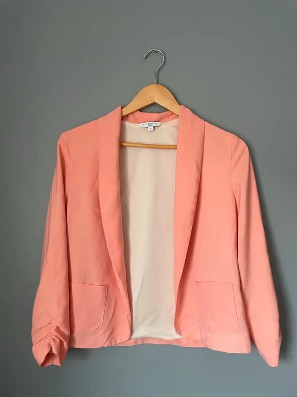New Look Peach blazer - 1
