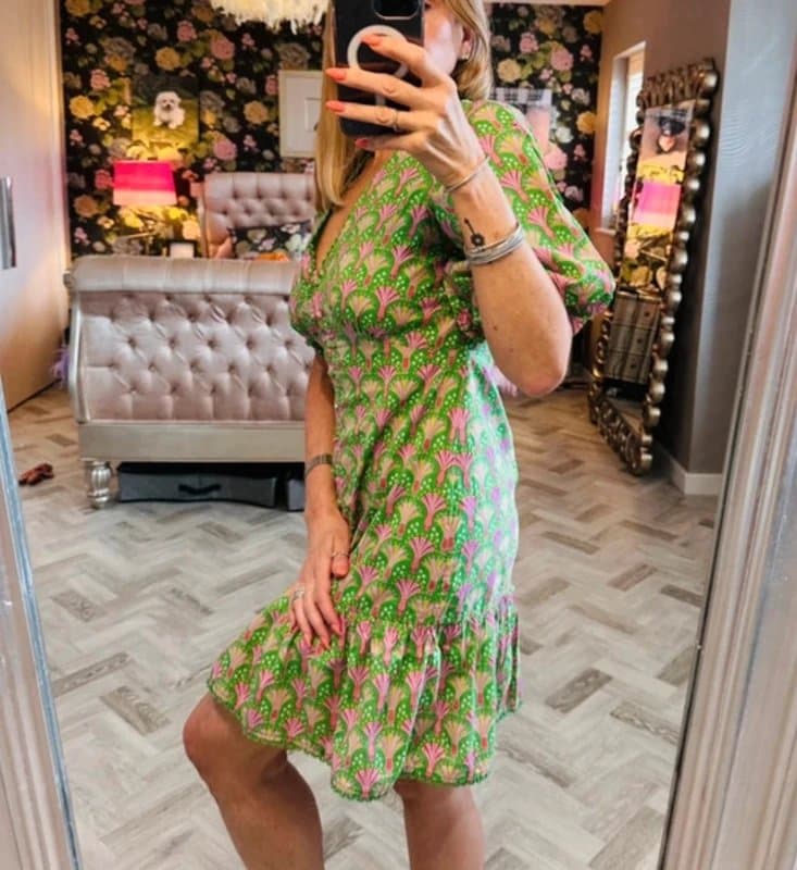 Never Fully Dressed Never Fully Dressed fully lined cotton dress size 12