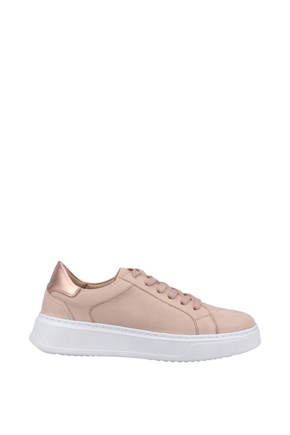 Hush Puppies Hush Puppies Light Pink Lace Cupsole Trainers