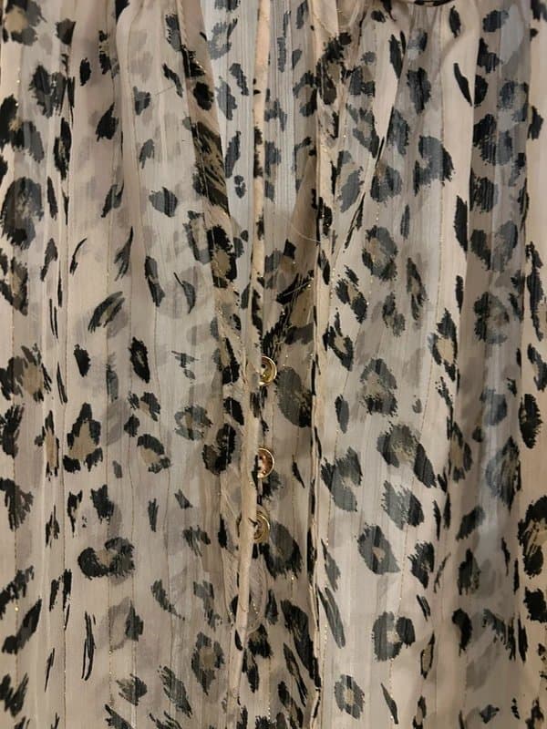 New Look leopard print blouse