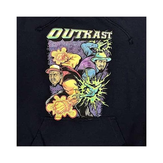 Outkast Outkast Men's Superhero Hoodie in Navy - 2