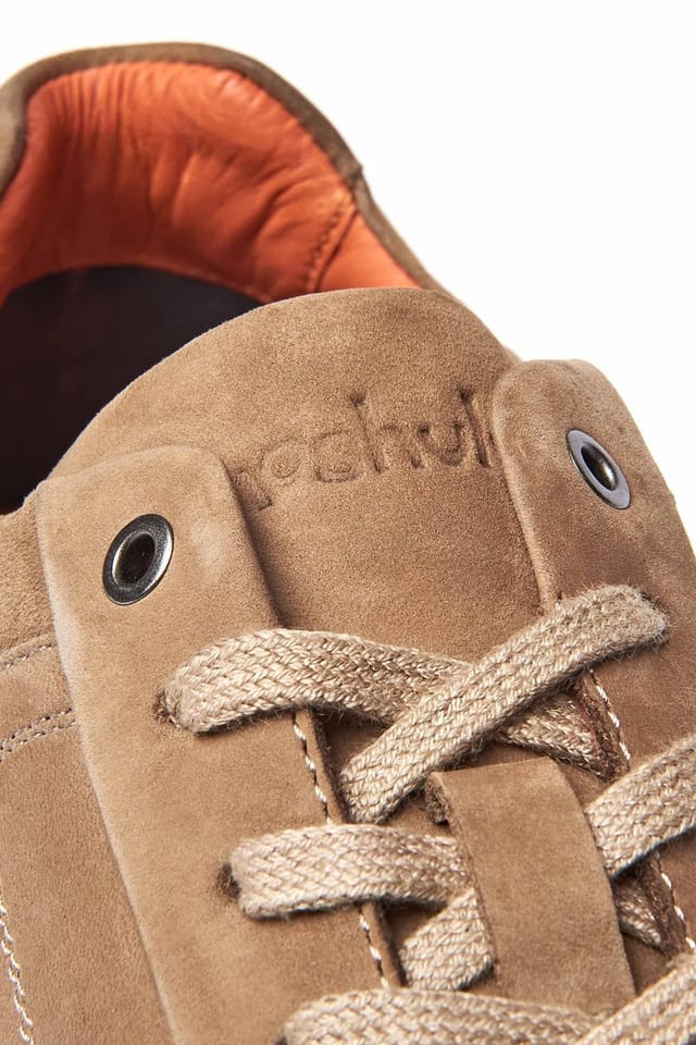 Moshulu Moshulu 'Higdon' Men's Lace-Up Casual Trainer in Tan - 3