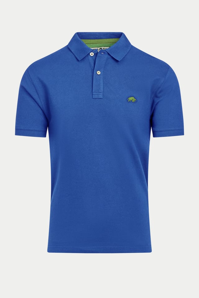 raging bull Raging Bull Men's Classic Polo in Cobalt - 3