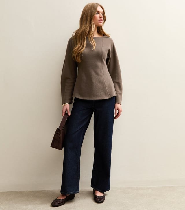 New Look Women's Mink Soft Touch Fitted Waist Top New Look - 3