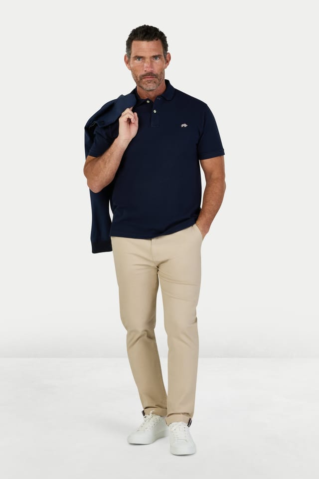 raging bull Raging Bull Men's Classic Polo in Navy - 2