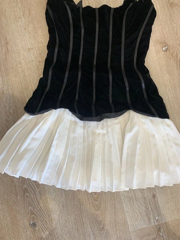 ASOS Black and white corset dress - 1