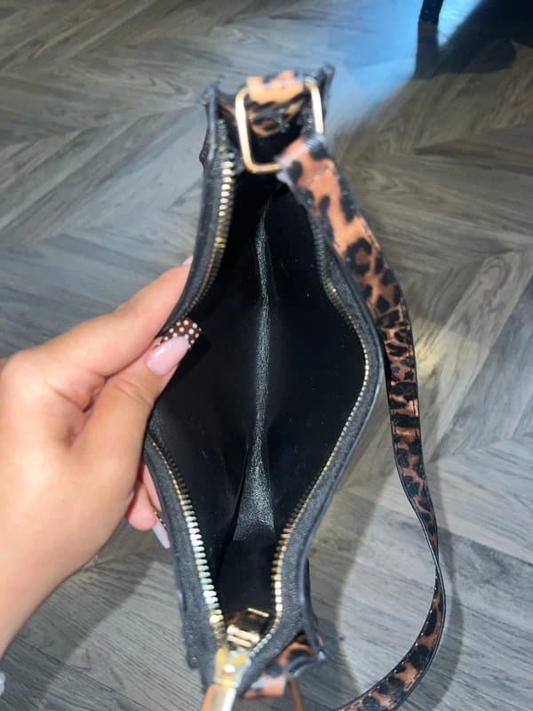 ASOS Leopard print small handbag