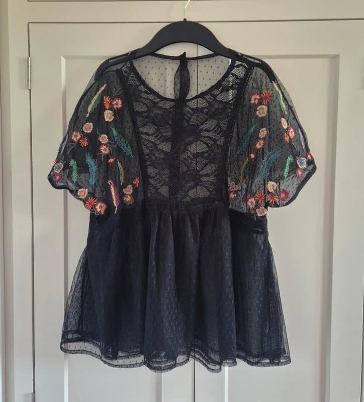 ASOS Lace embroidered top