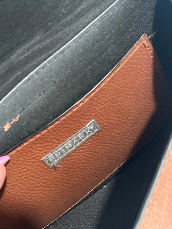 Primark Primark brown cross body shoulder bag