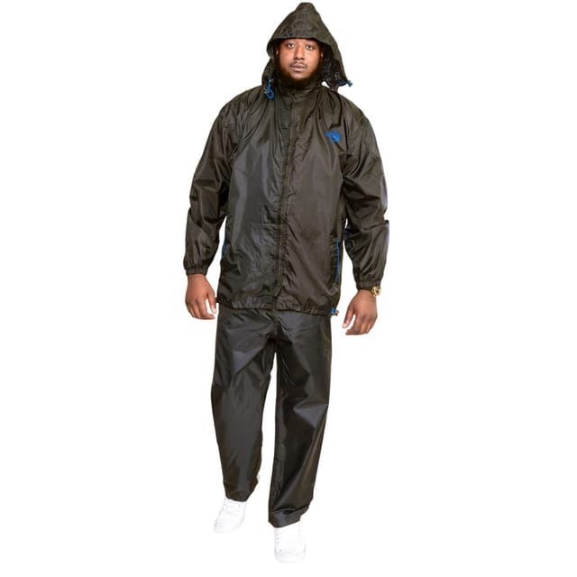 Duke Clothing Duke Clothing Men's D555 Elba Packaway Kingsize Over Trousers in Black - 3