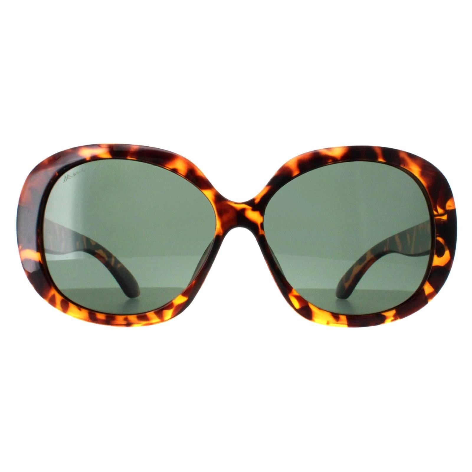 montana montana Women's Butterfly Shiny Turtle G15 Polarized MP63 in Brown